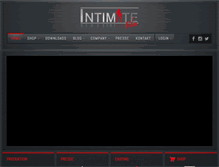 Tablet Screenshot of intimatefilm.com